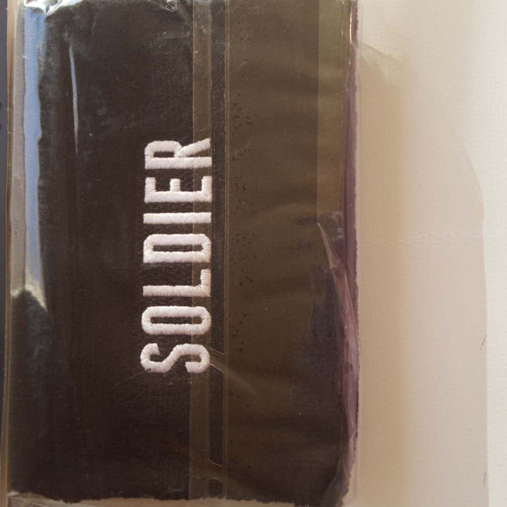 SOLDIER The PLAYBOOK QB WRISTBAND One size fits most. N.W.T.